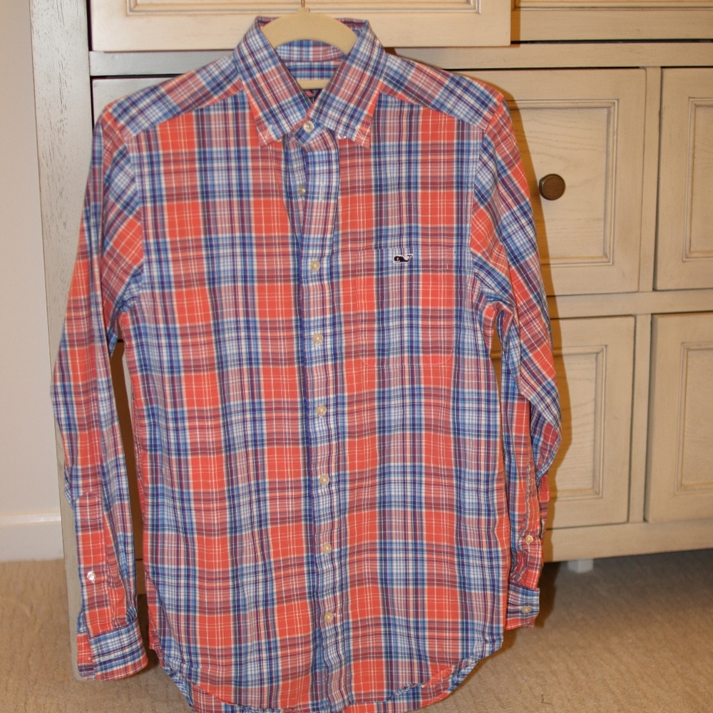 Men's Slim Fit Vineyard Vines Button Down